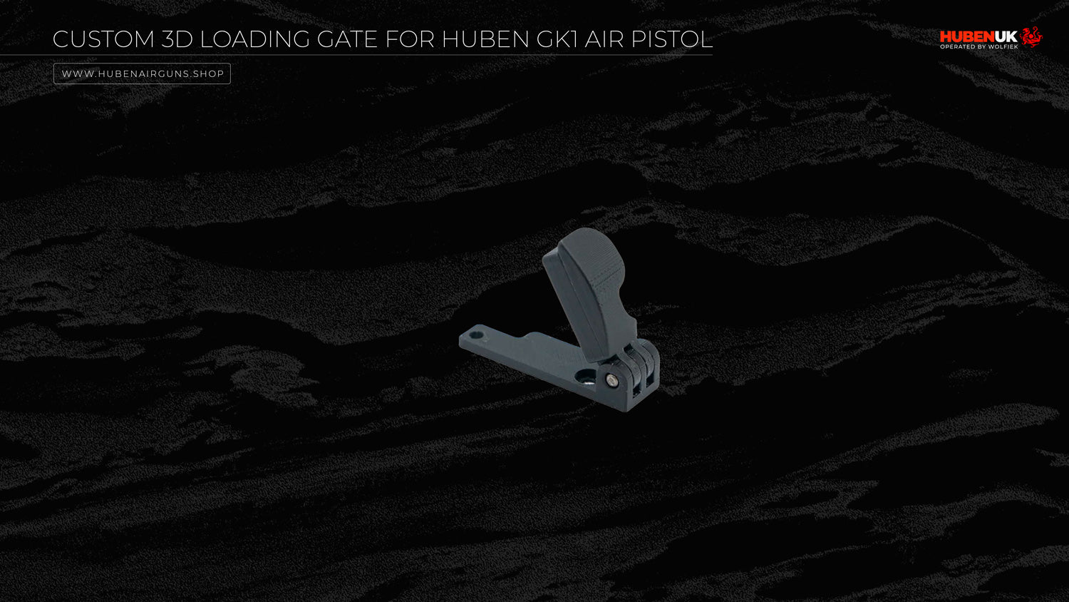 Custom 3D Loading Gate for Huben GK1 Air Pistol (Latest Generation)