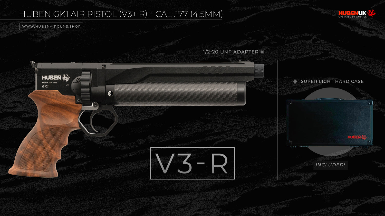 Huben GK1 Air Pistol (V3+ R)