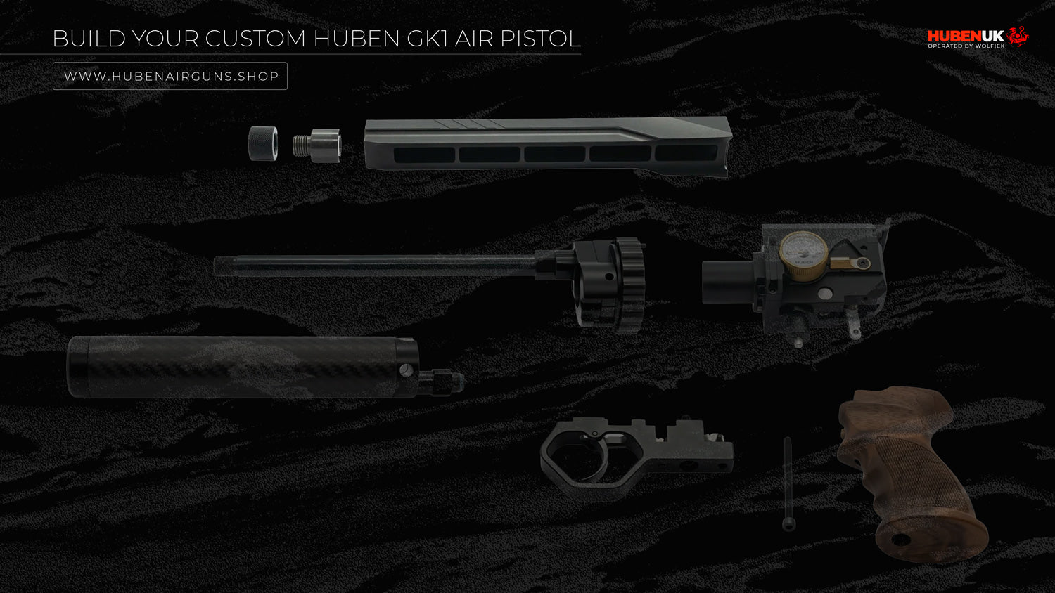 Build Your Custom Huben GK1 Air Pistol